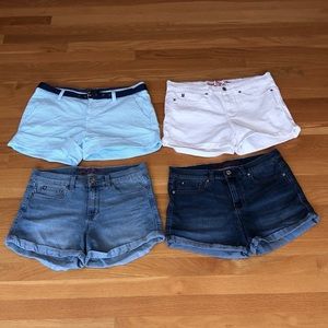 4xUS Polo Association Shorts.  Size: 10 (women).